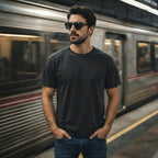 Men’s +98 From iran Snow Washed Raw-Hem T-Shirt