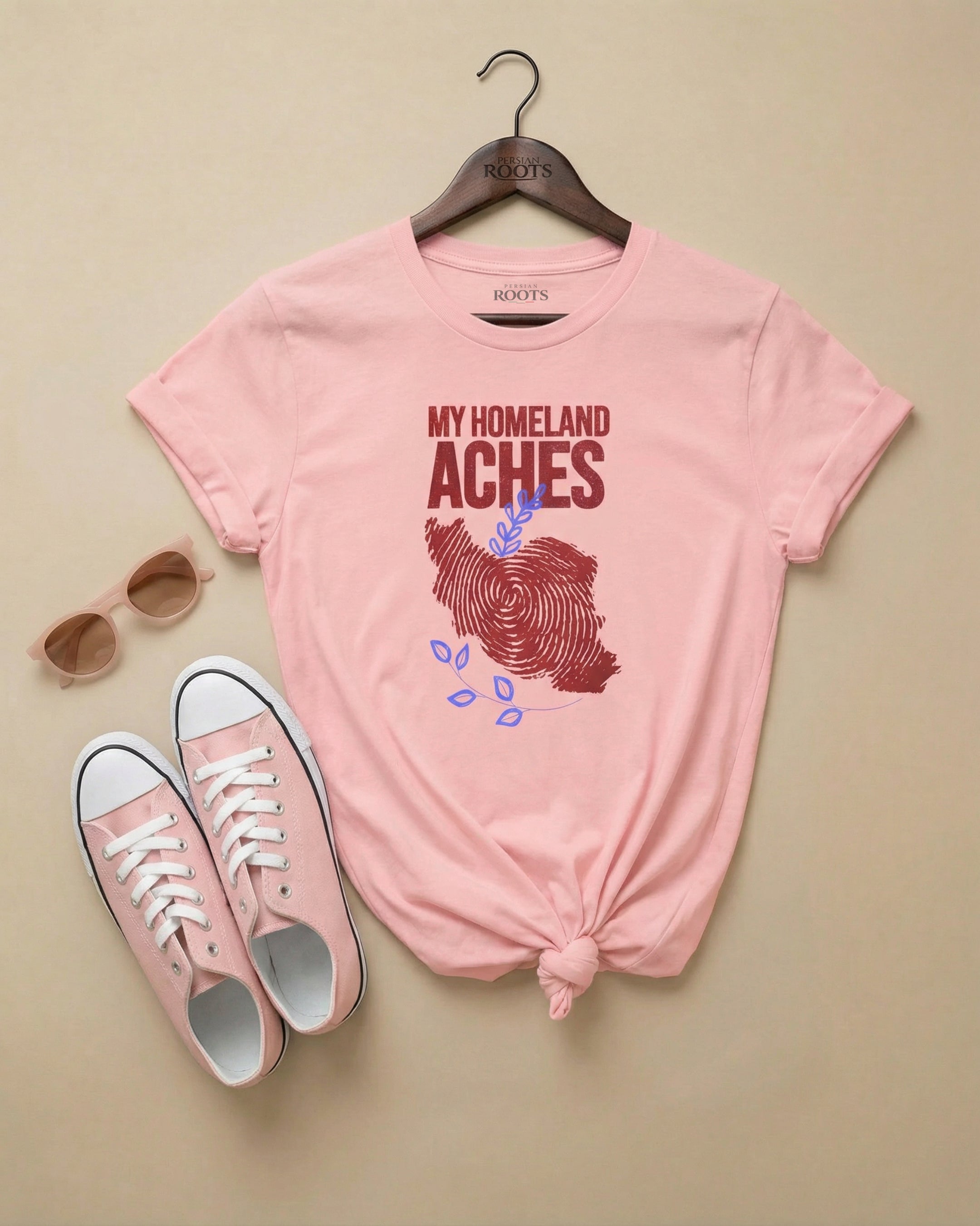 My Homeland Aches Graphic Tee – Women’s