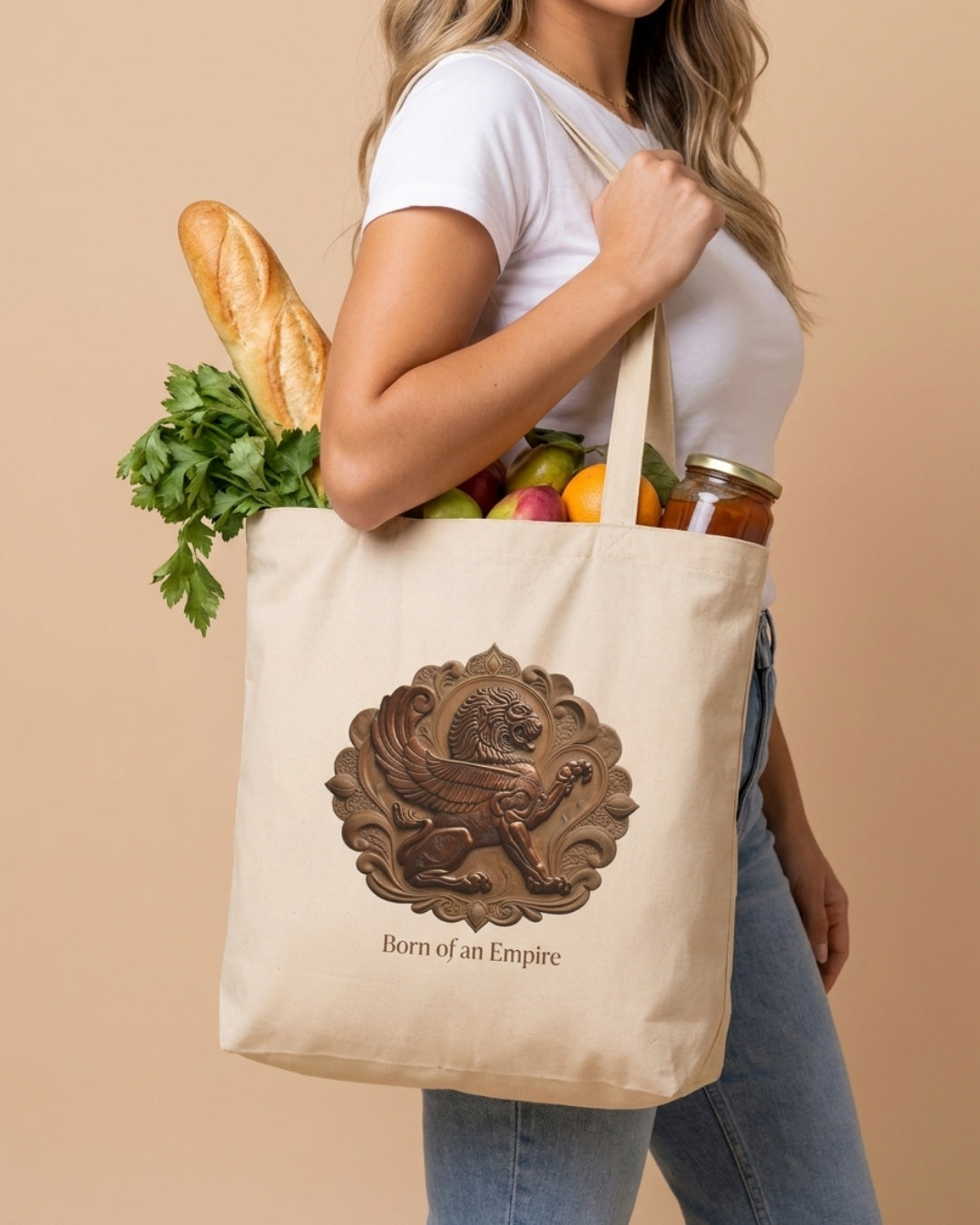 Persian Empire Heritage Tote Bag