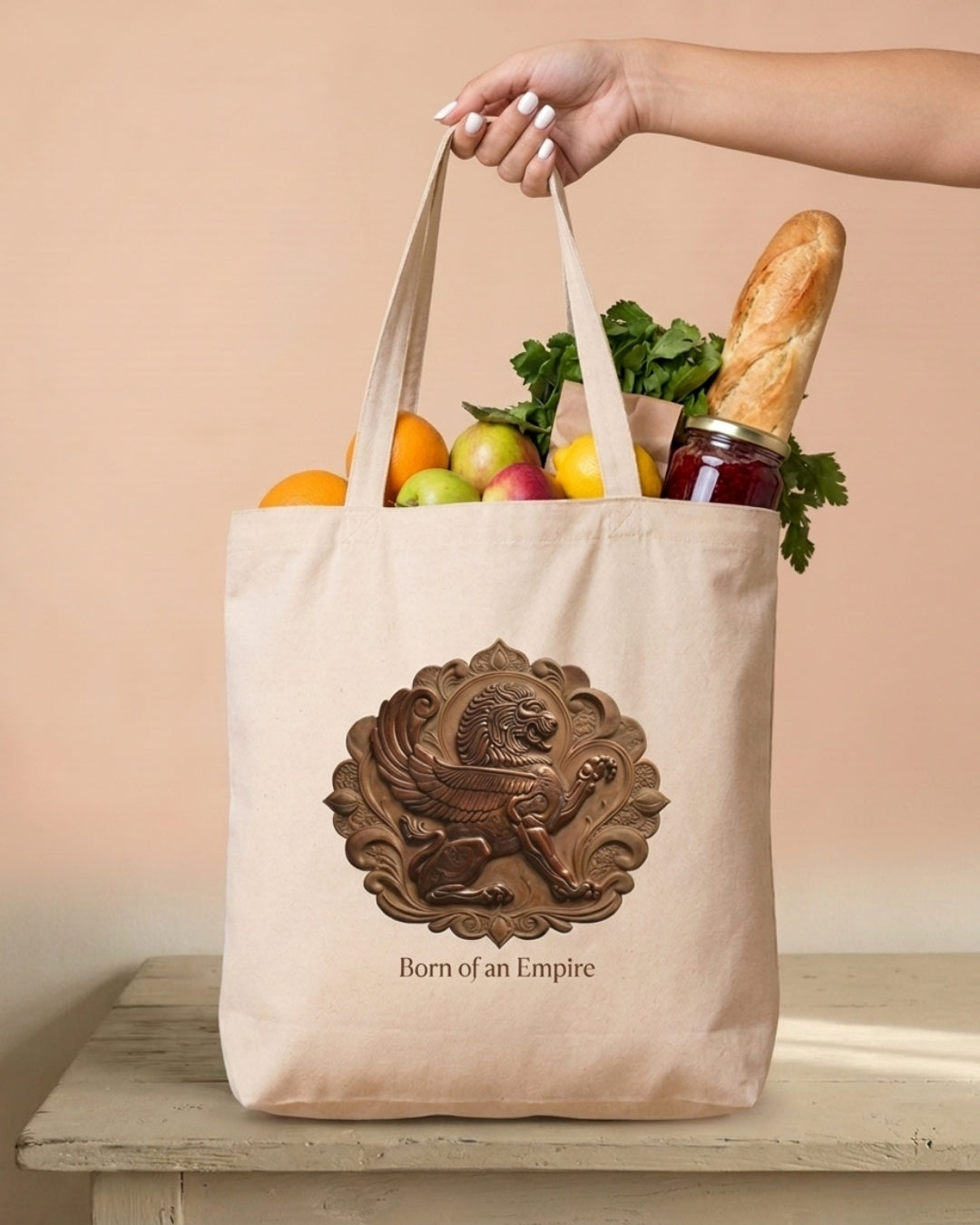 Persian Empire Heritage Tote Bag