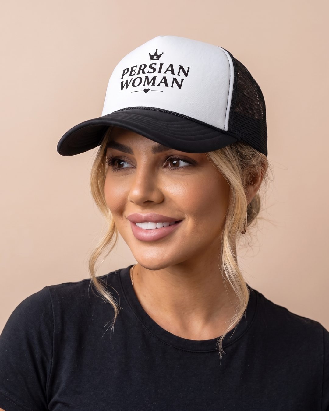 Persian Woman Trucker Cap
