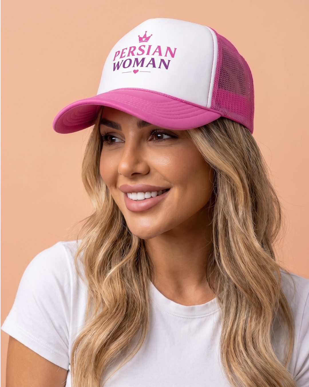 Persian Woman Trucker Cap