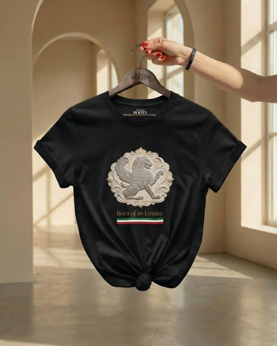 Achaemenid Winged Lion Tee Women - Persian Roots