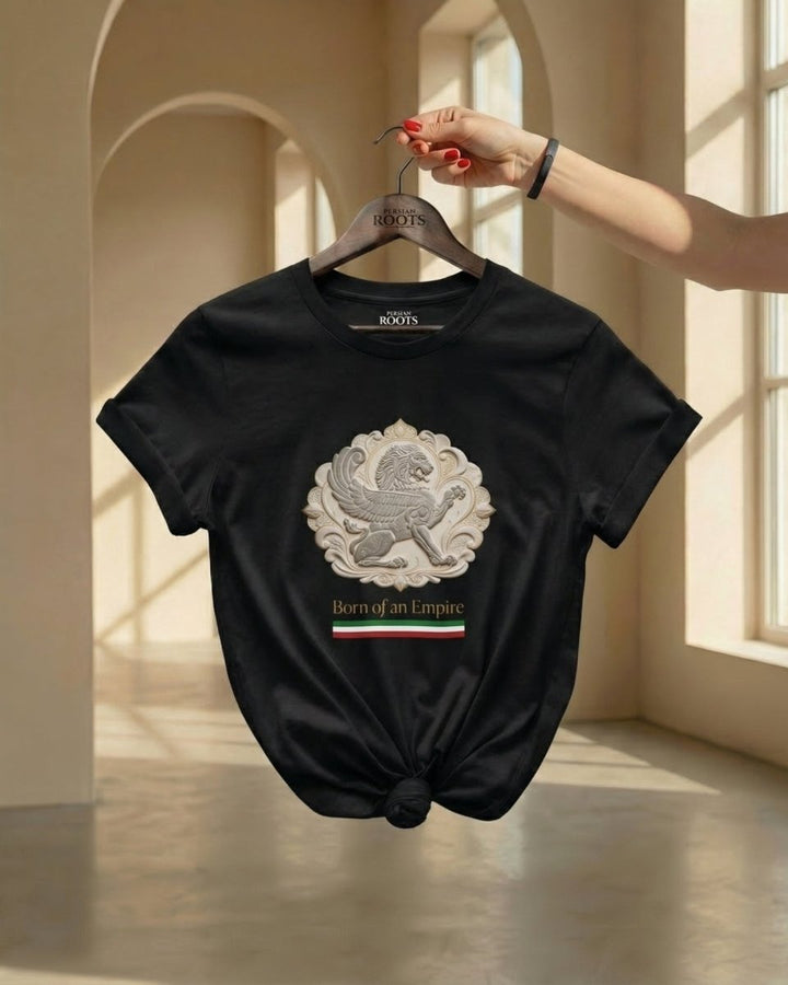 Achaemenid Winged Lion Tee Women - Persian Roots