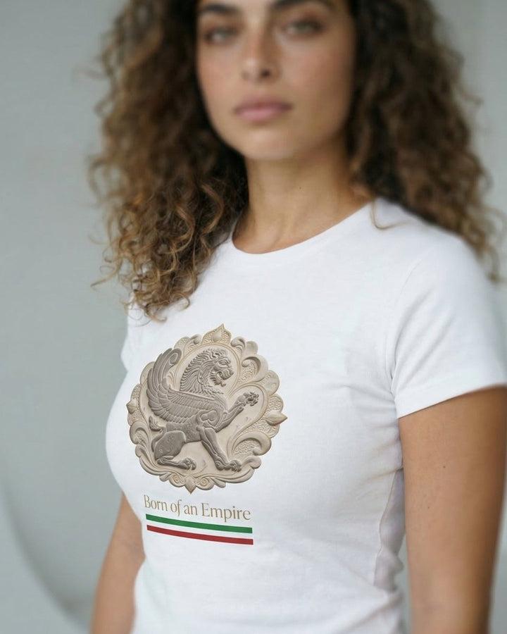 Achaemenid Winged Lion Tee Women - Persian Roots