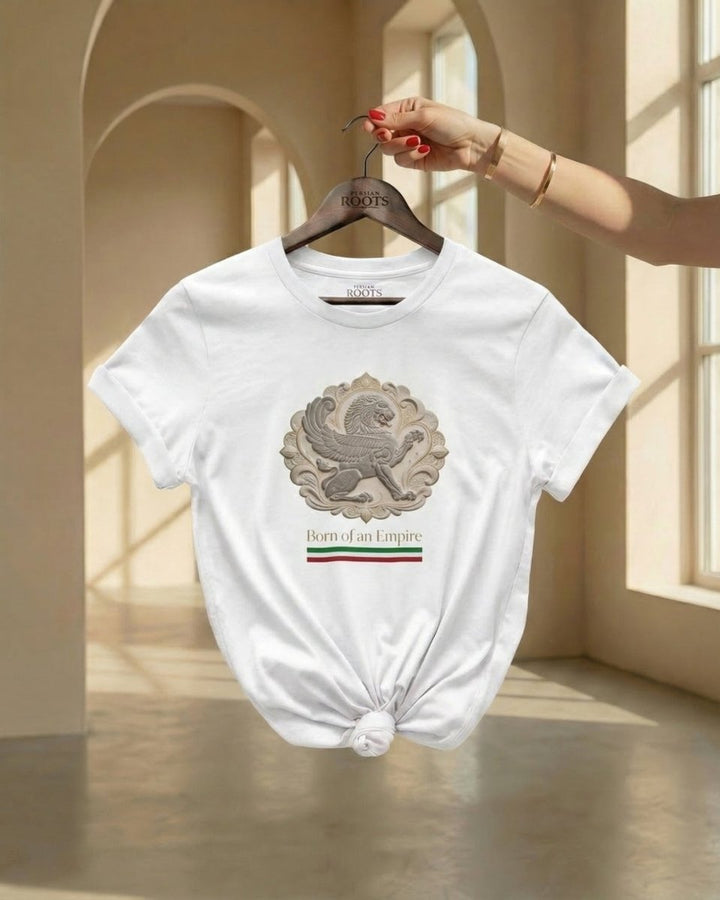 Achaemenid Winged Lion Tee Women - Persian Roots
