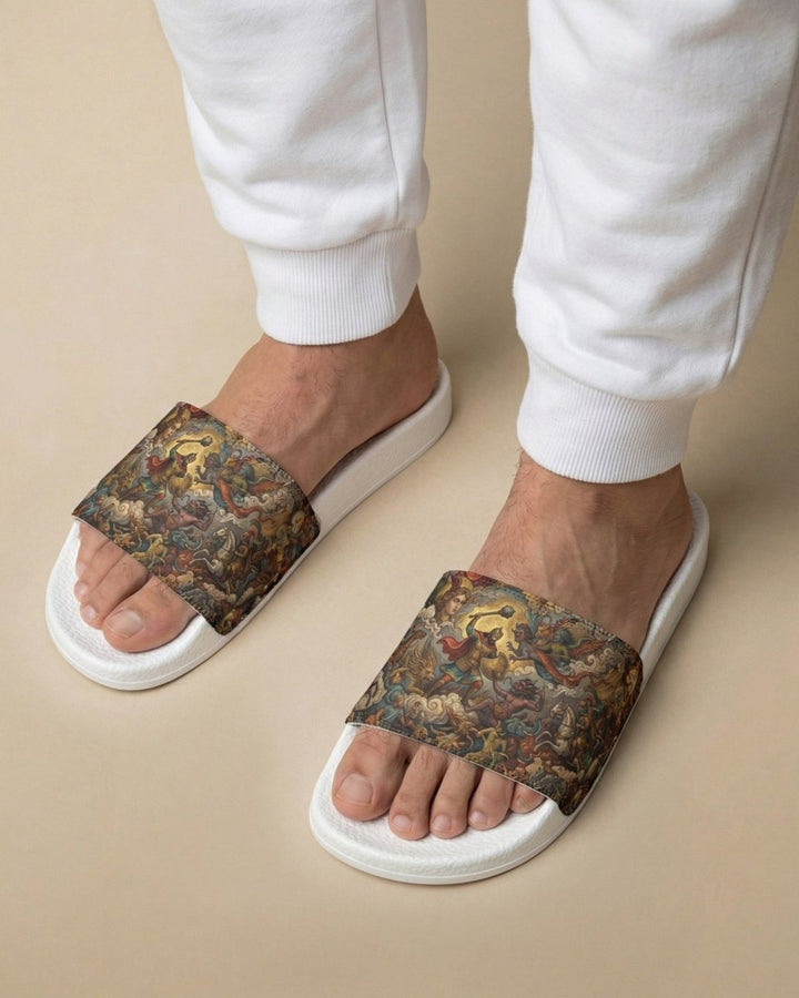 Age of Heroes Slide Sandals – Men - Persian Roots