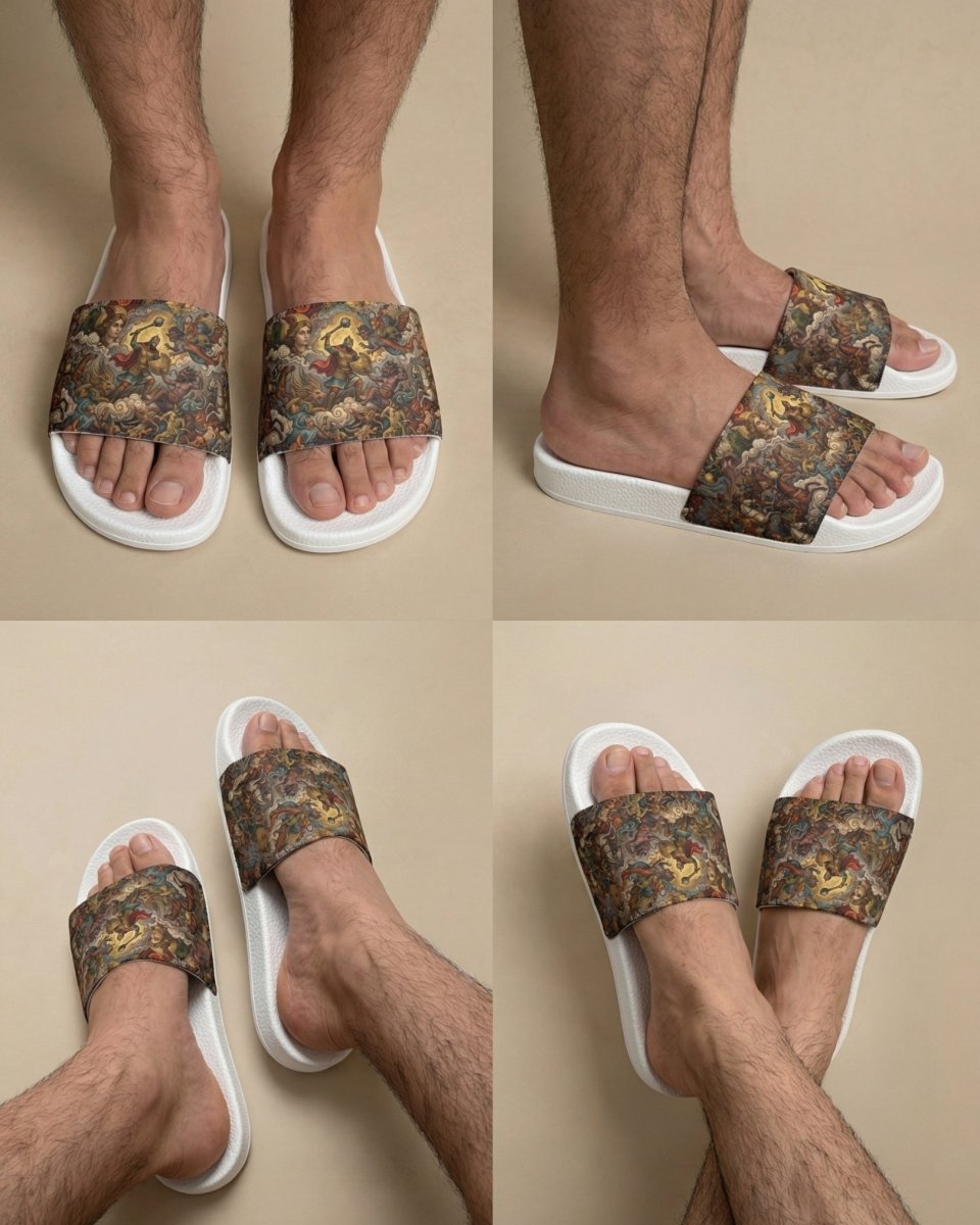 Age of Heroes Slide Sandals – Men - Persian Roots