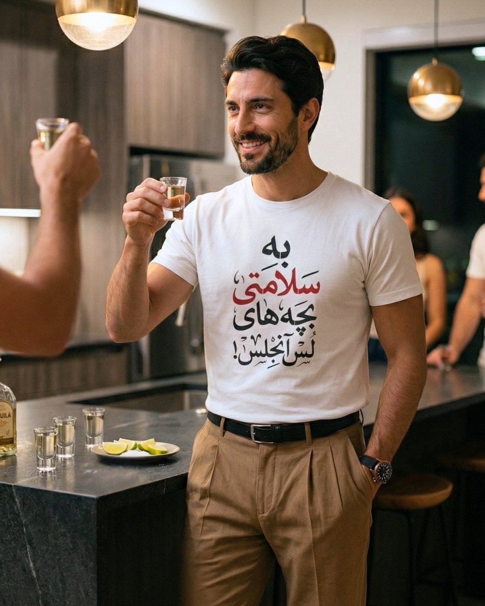 Be Salamati LA Men’s T-Shirt - Persian Roots
