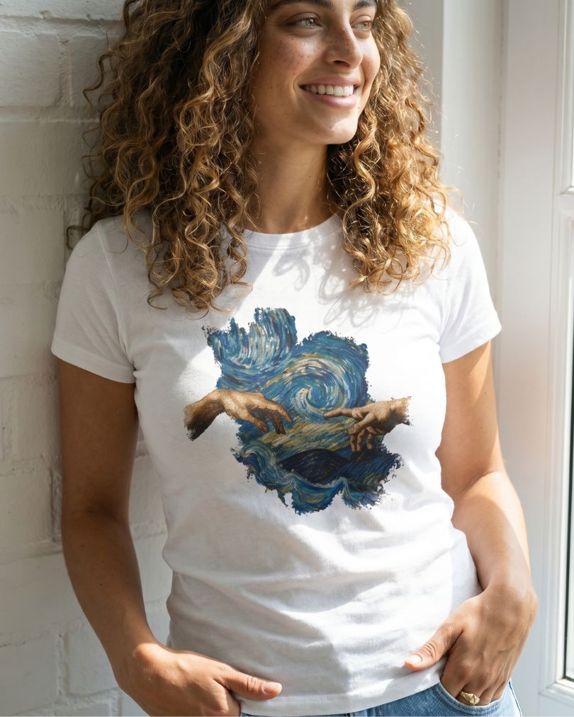 Hands of Persia T-shirt Women's - Persian Roots