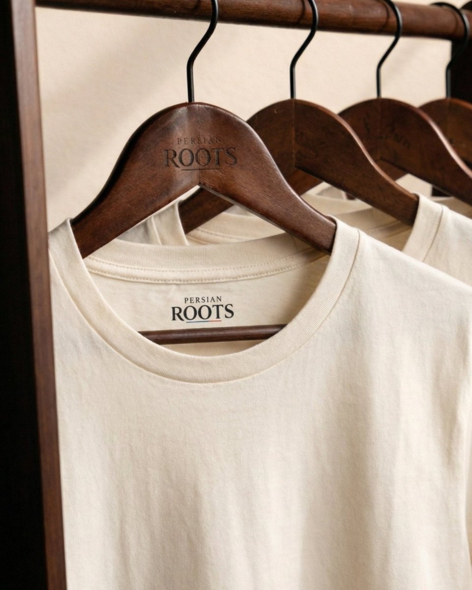 Let It Go Persian Typography Tee – Men’s - Persian Roots