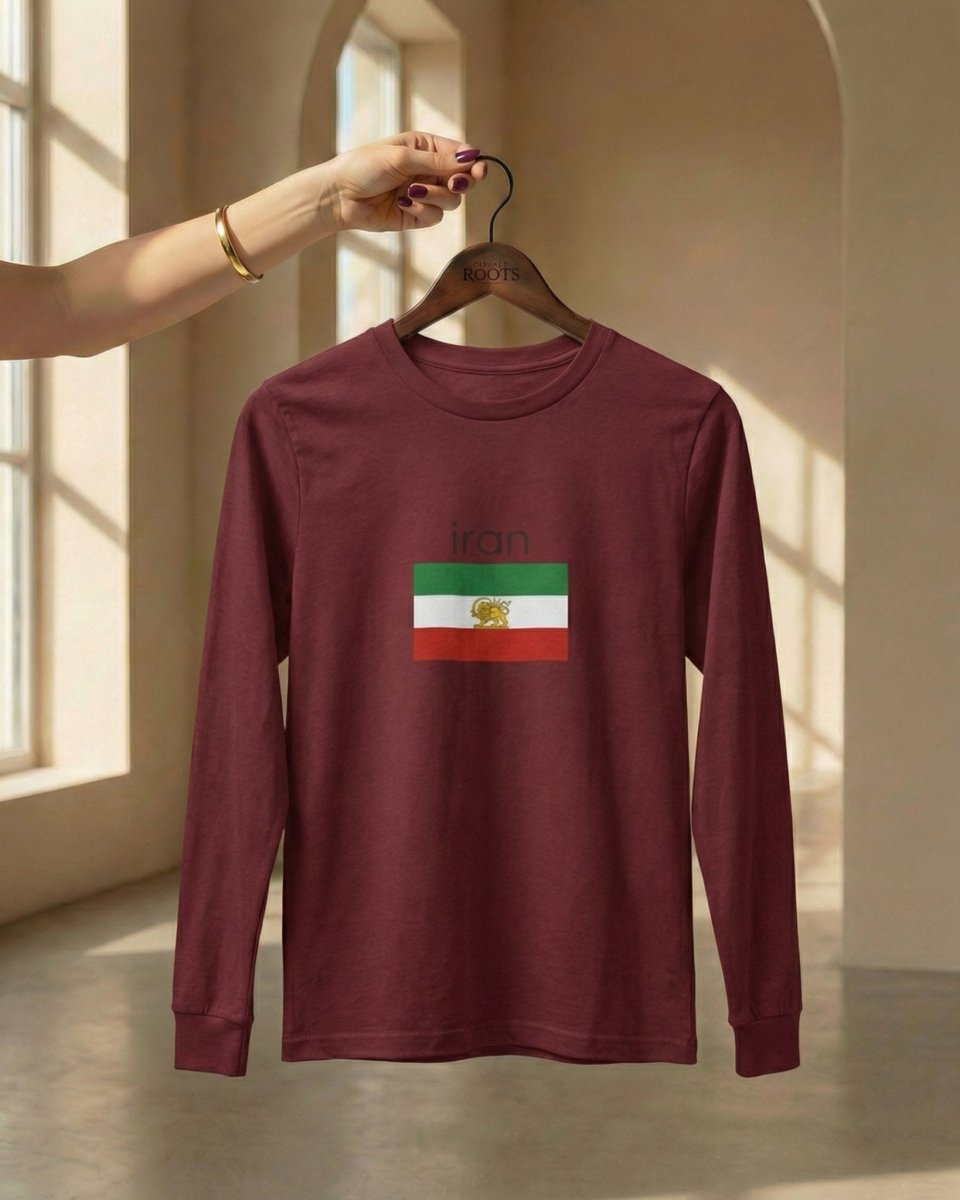 Long Sleeve Lion &amp; Sun Tee – Women’s - Persian Roots