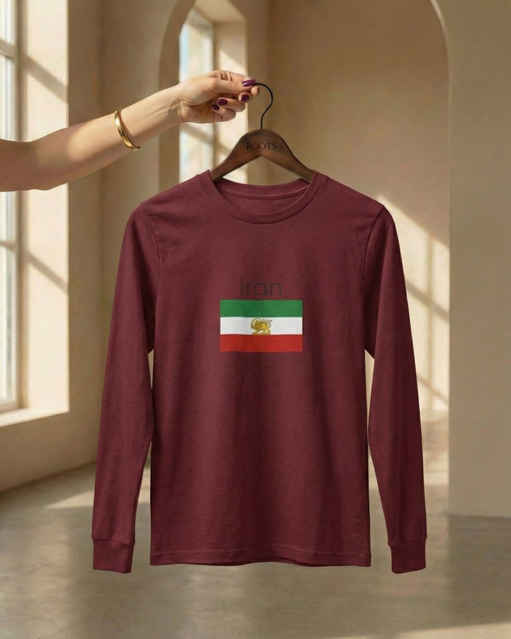 Long Sleeve Lion &amp; Sun Tee – Women’s - Persian Roots