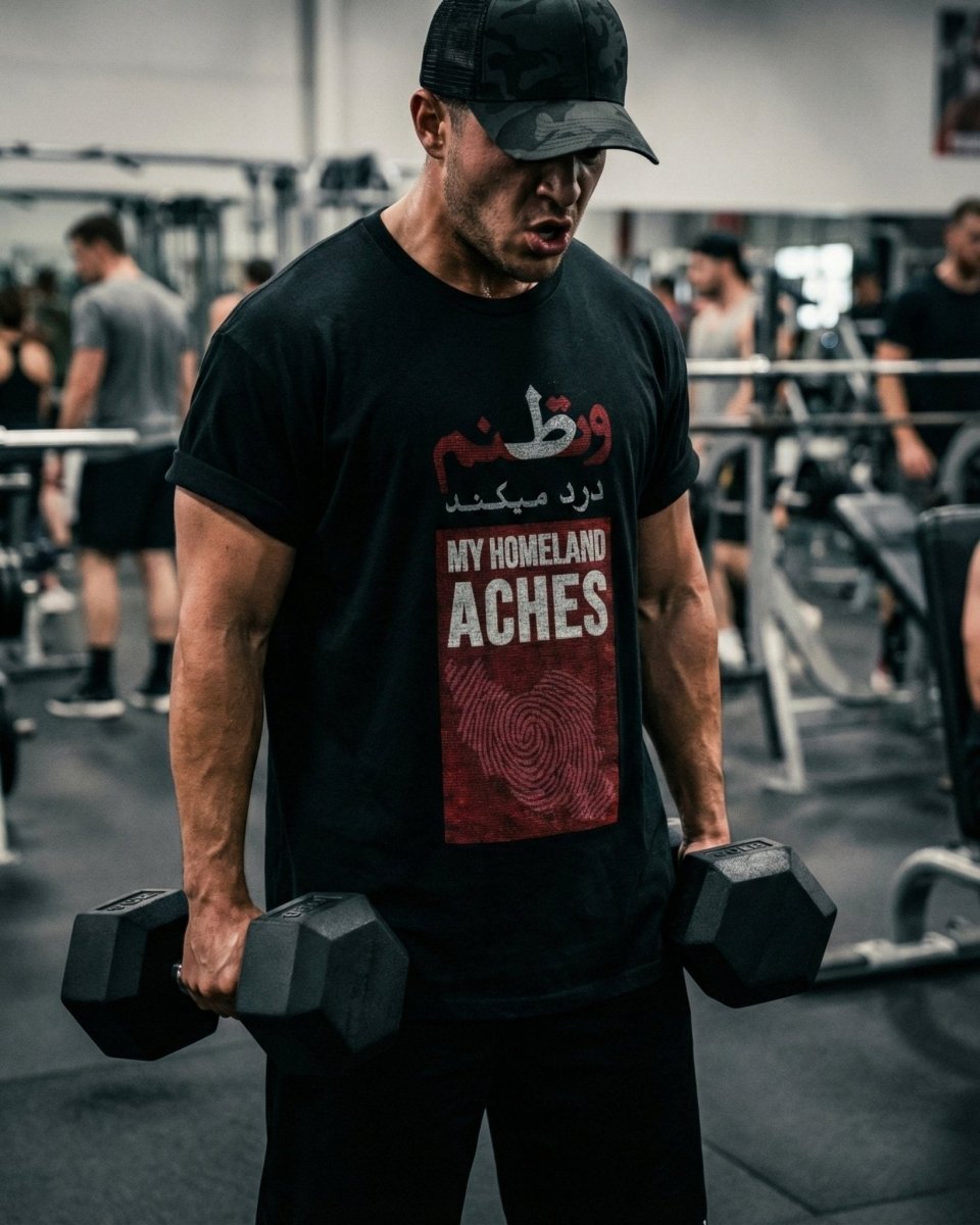 My Homeland Aches Tee – Men - Persian Roots