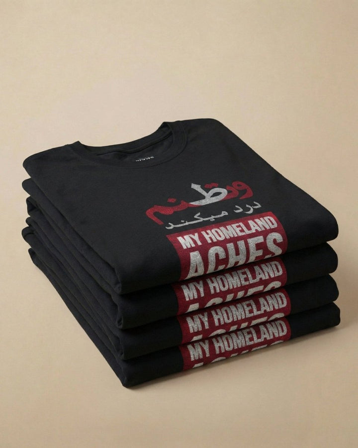 My Homeland Aches Tee – Men - Persian Roots
