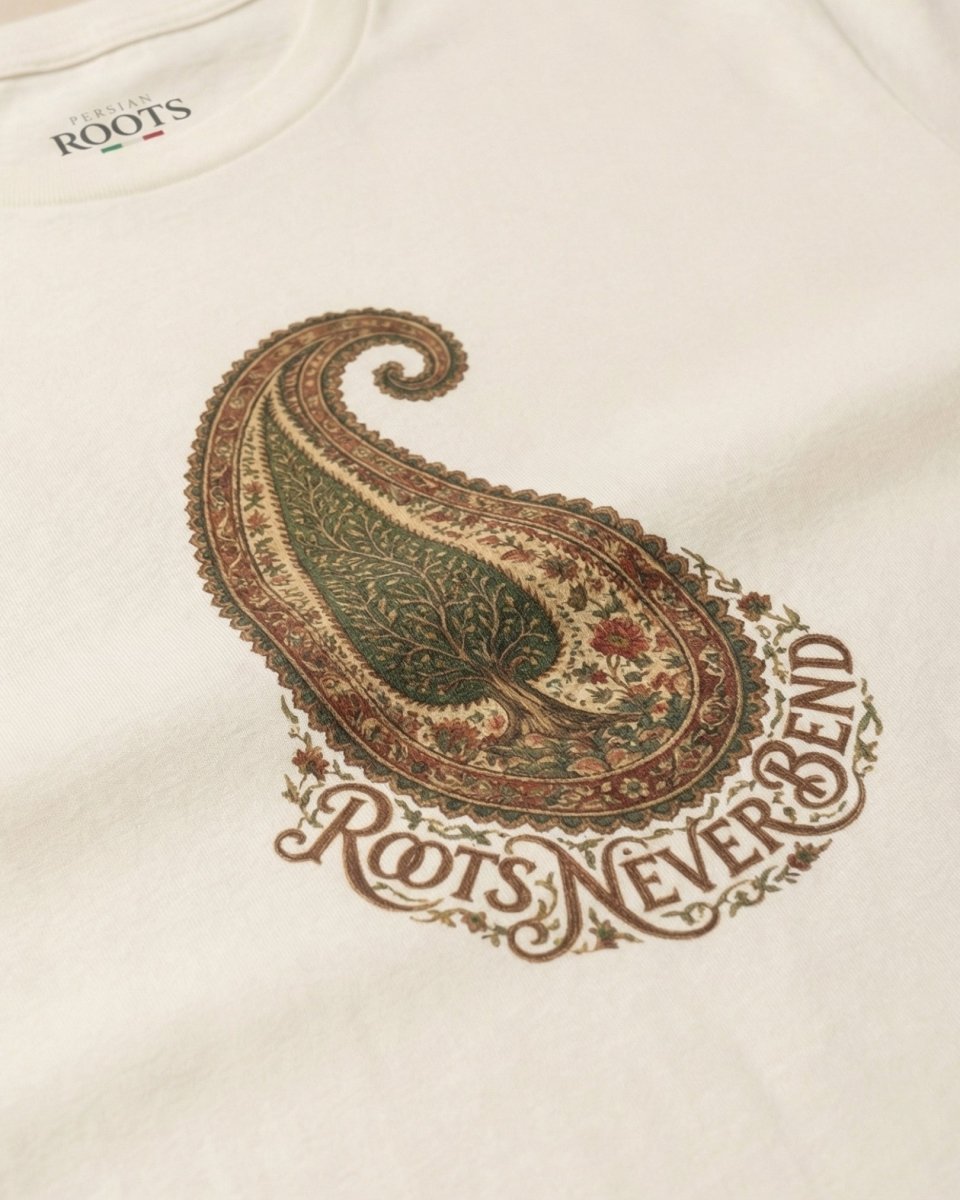 Persian Cypress Paisley Tee - Men’s - Persian Roots