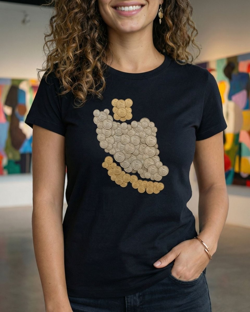 Persian Pahlavi Coins Tee - Women&