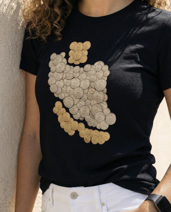 Persian Pahlavi Coins Tee - Women&