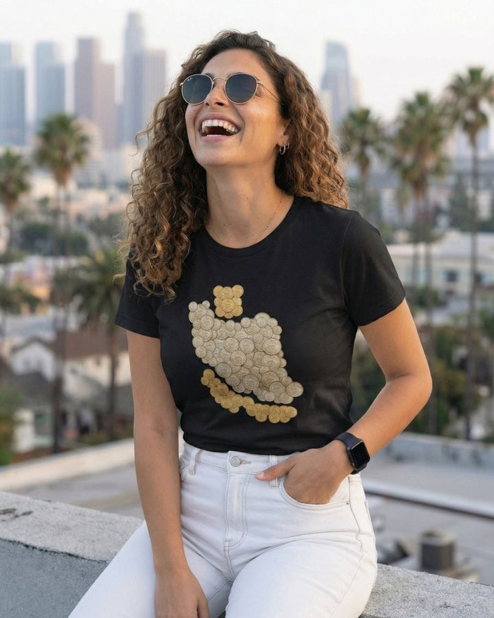 Persian Pahlavi Coins Tee - Women&