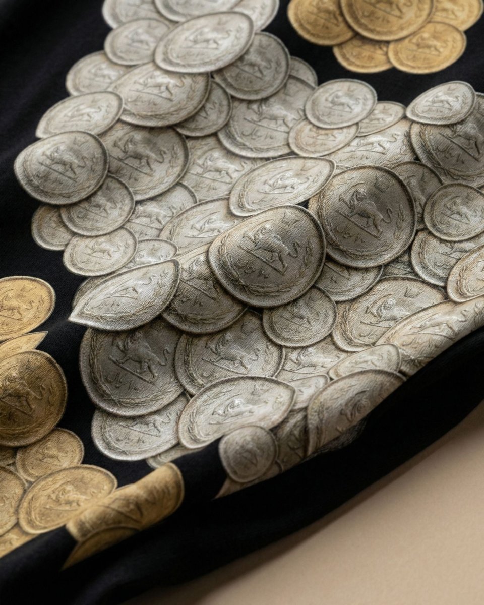 Persian Pahlavi Coins Tee - Women&