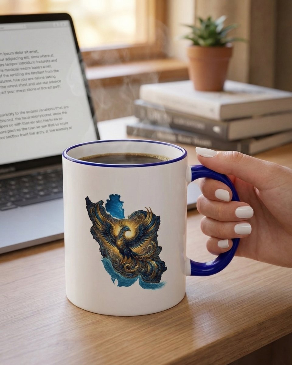 Persian Phoenix Mug - Persian Roots