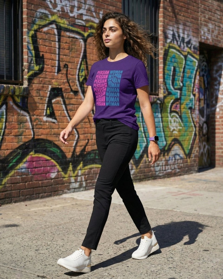 Persian Woman Graphic Tee – Women’s - Persian Roots
