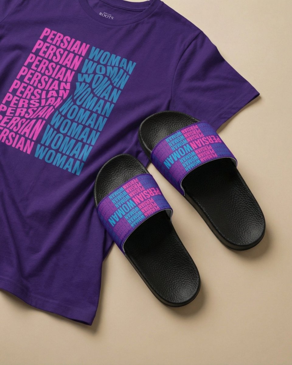 Persian Woman Slides – Women’s - Persian Roots