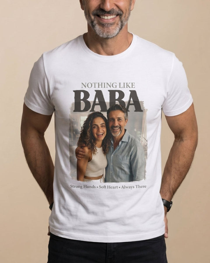 Personalized Persian Baba Photo T-Shirt - Persian Roots