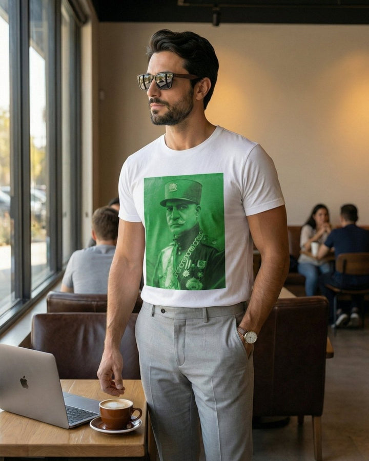 Reza Shah Men’s T-Shirt - Persian Roots