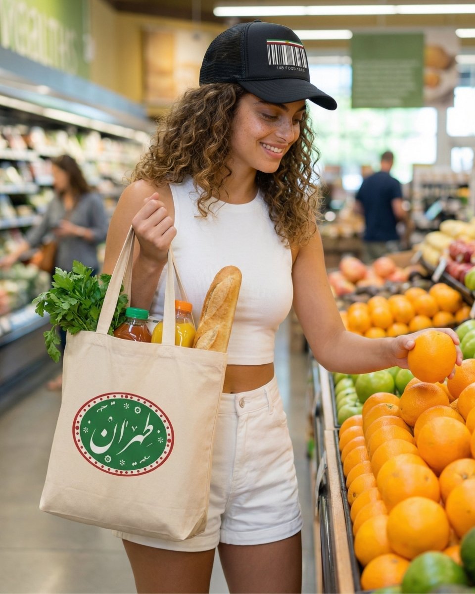 Tehran Market Tote Bag - Persian Roots